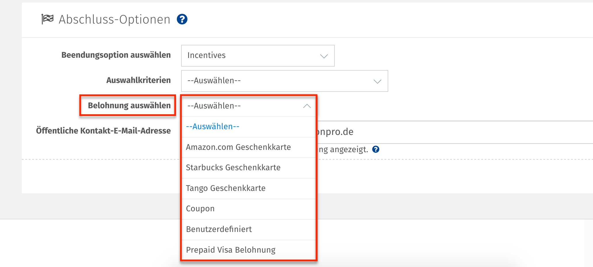 Survey Software Help Image